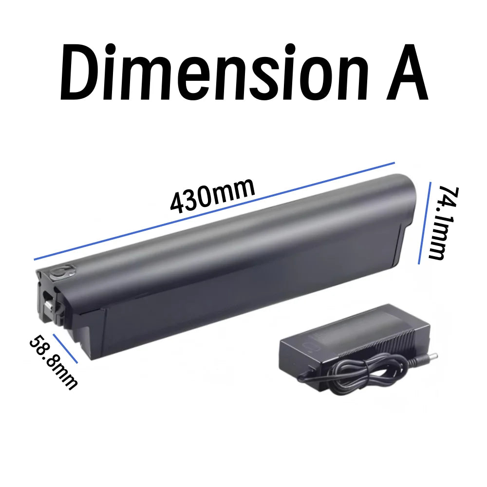 TRILUPO 36V 14Ah lithium ion replacement battery pack tailored for Huffy Vertis ebikes