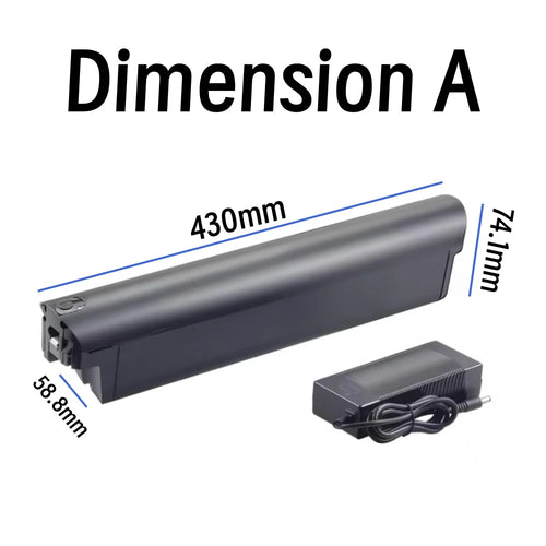 TRILUPO 36V 14Ah lithium ion replacement battery pack tailored for Huffy Vertis ebikes