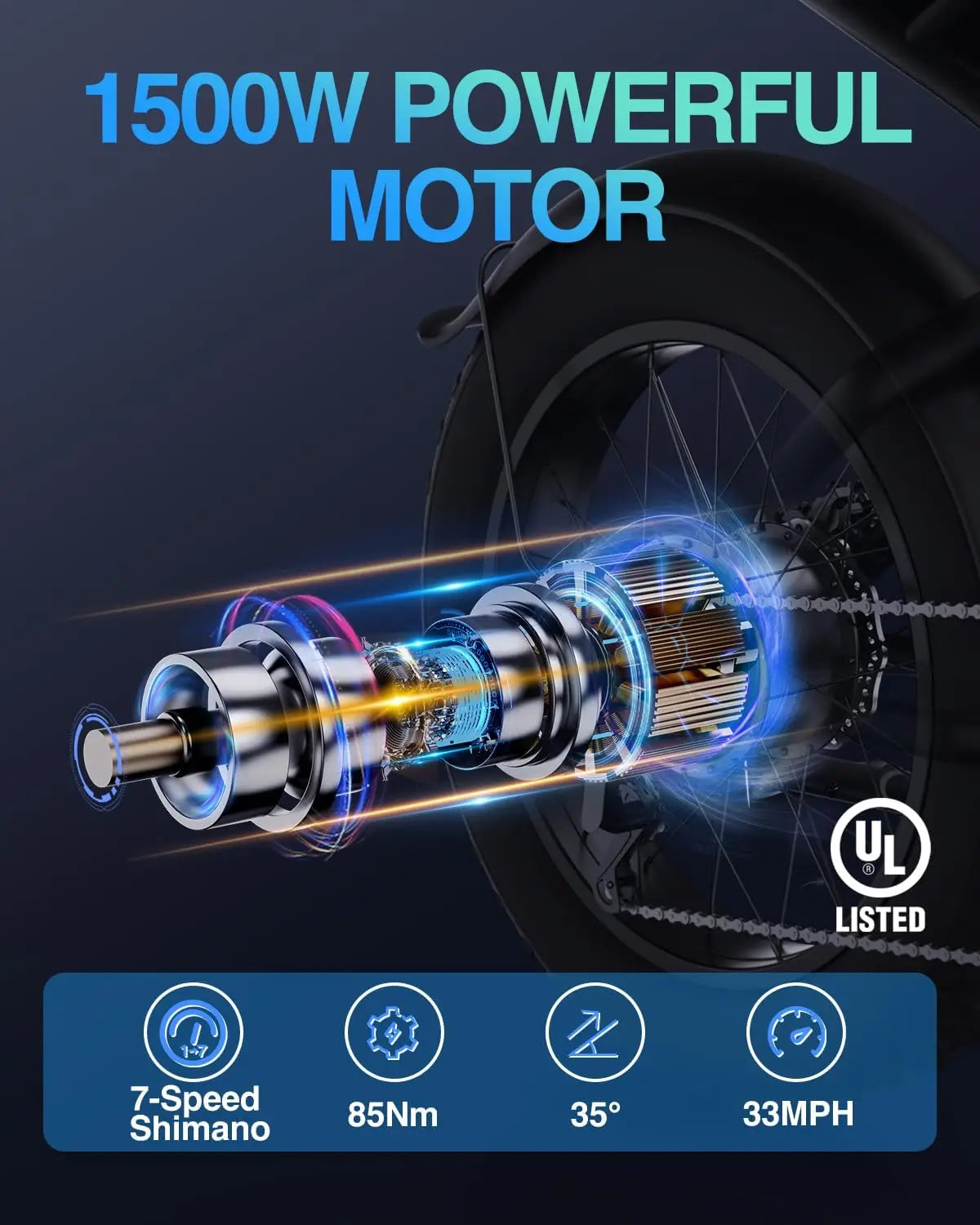 K7 3000W Dual Motor Off-Road Electric Bike