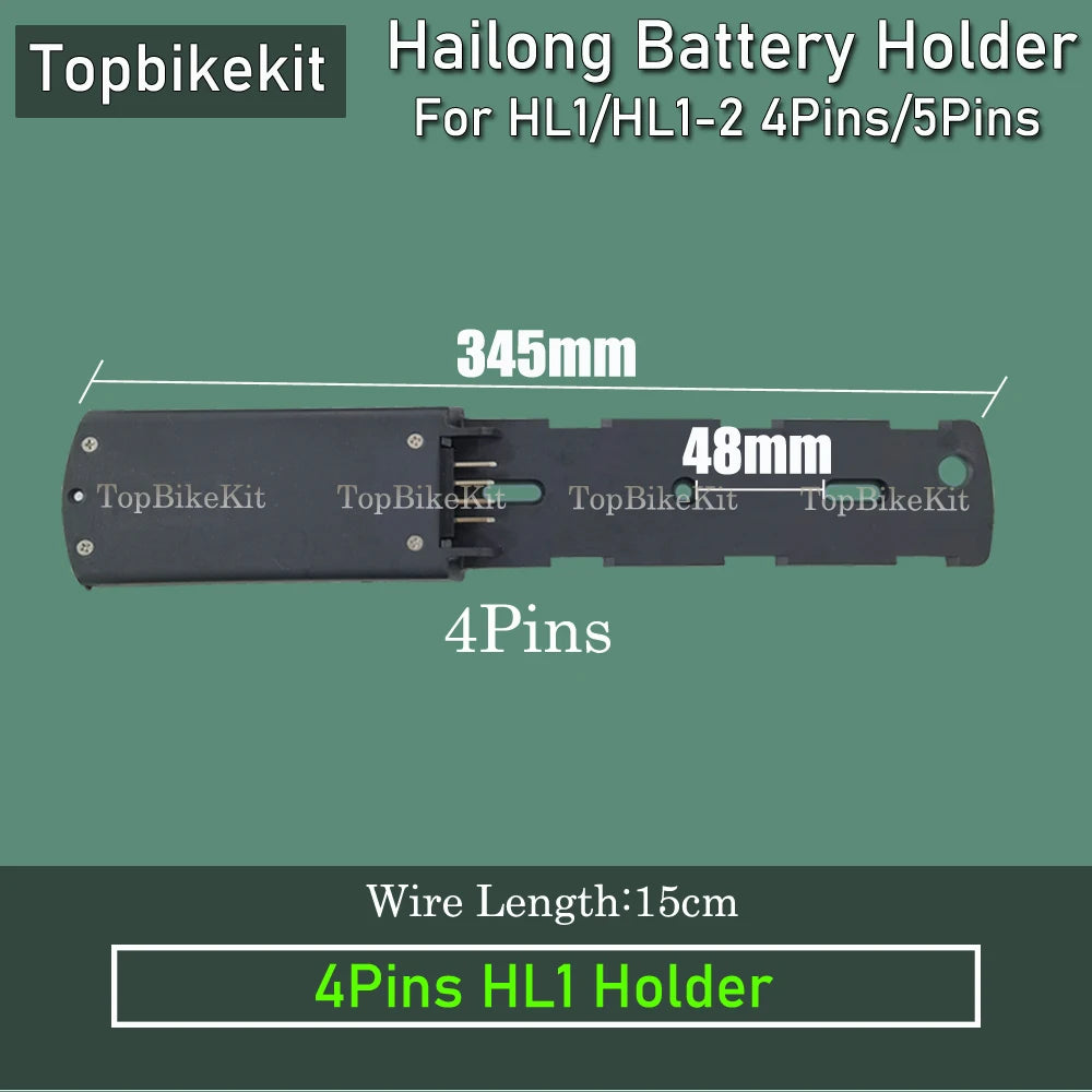 E-Bike Battery Mounting Base Plate | 4-Pin & 5-Pin Holders