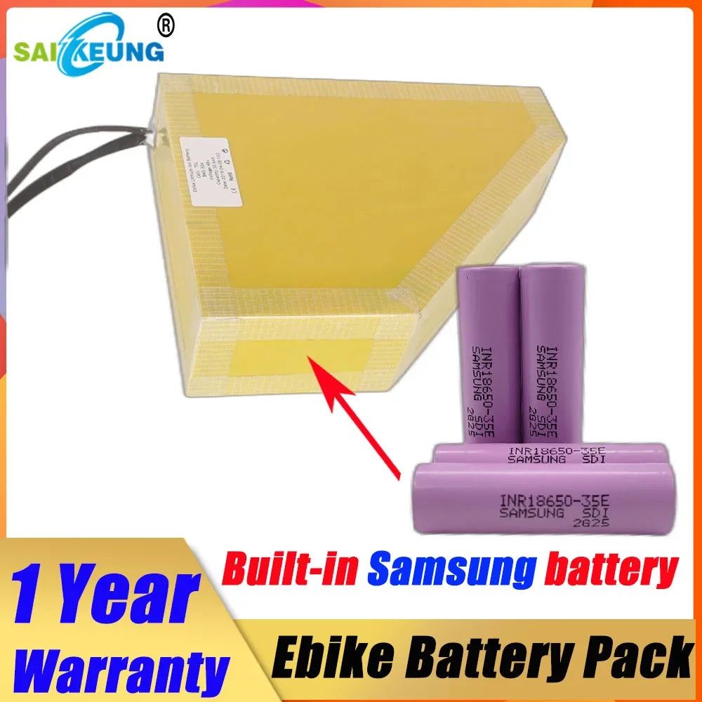 SAIKEUNG Huge-Capacity Triangle E-Bike Battery Series.