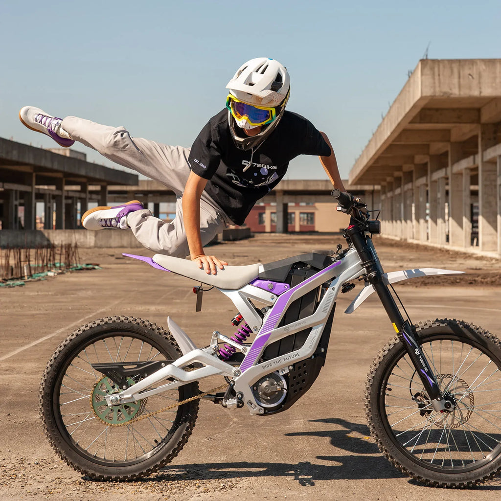 79Bike Falcon Pro 72V Electric Dirt Bike | 8500W Peak & 50+ MPH